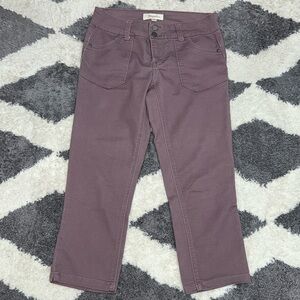 Rewind dusty purple capris size 3 / 26 waist